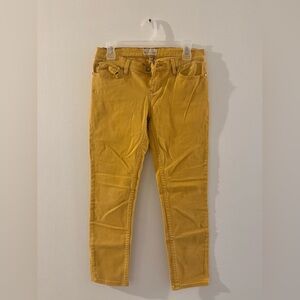 Roxy Mustard Denim Pants